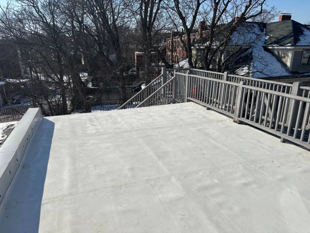 PVC roofing by ID Flat Roof at 97 Moreland St