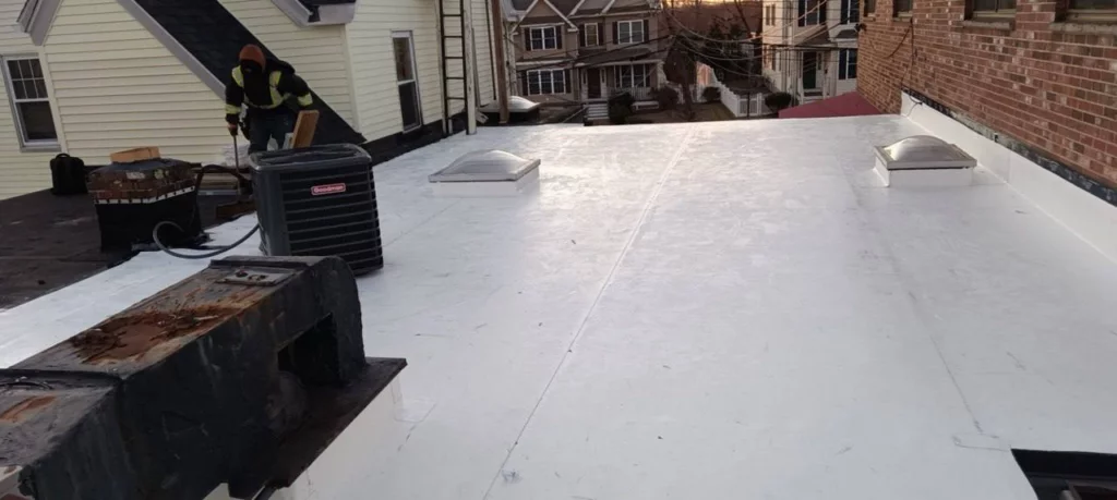 Roofing Needham project by ID Flat Roof