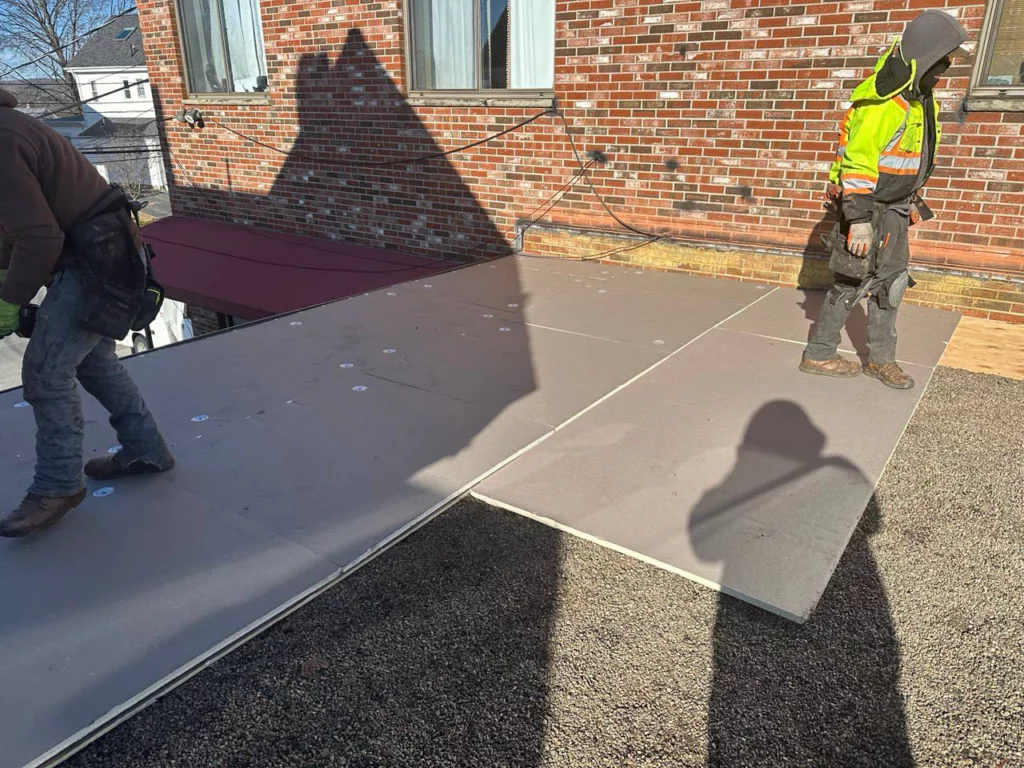 378 Hillside Ave Needham Heights ID Flat Roof project