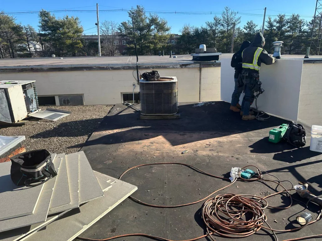 ID Flat Roof at 378 Hillside Ave Needham Heights