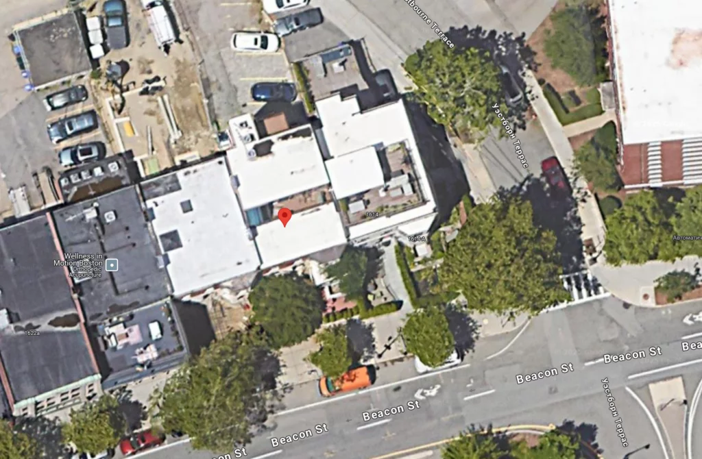 Premium PVC Roof Installation on New Construction at 1616 Beacon St, Brookline, MA