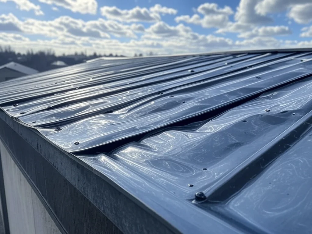 metal roof hail damage