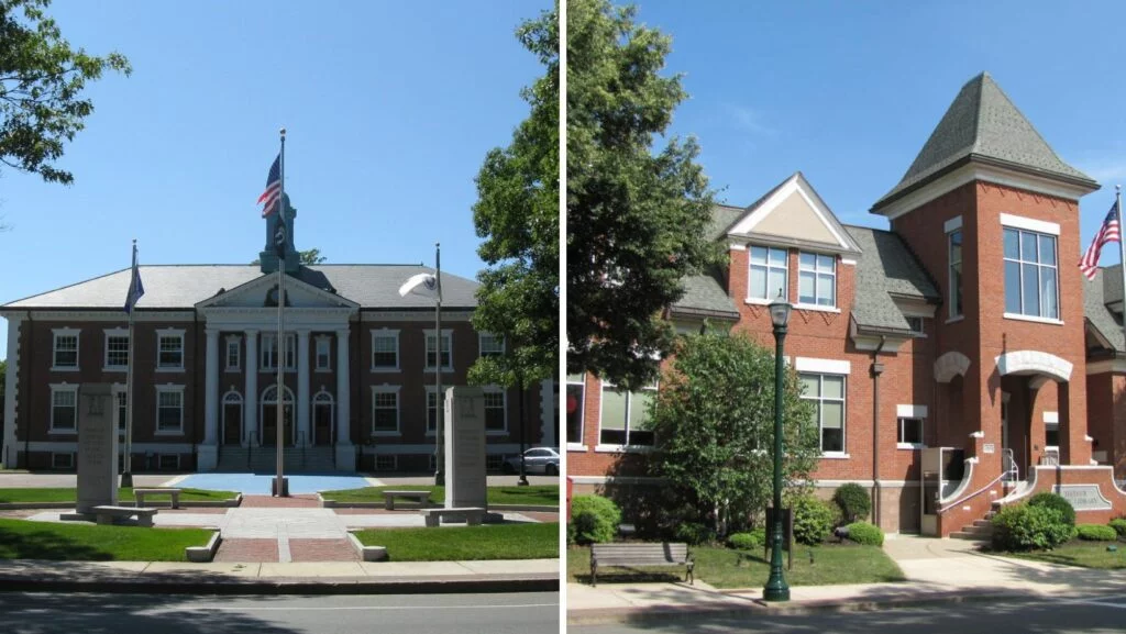Civic and municipal buildings in Braintree, MA — candidates for flat roofing solutions in historic settings