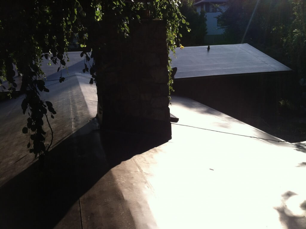 PVC Membrane Installation on Low Pitch Roof