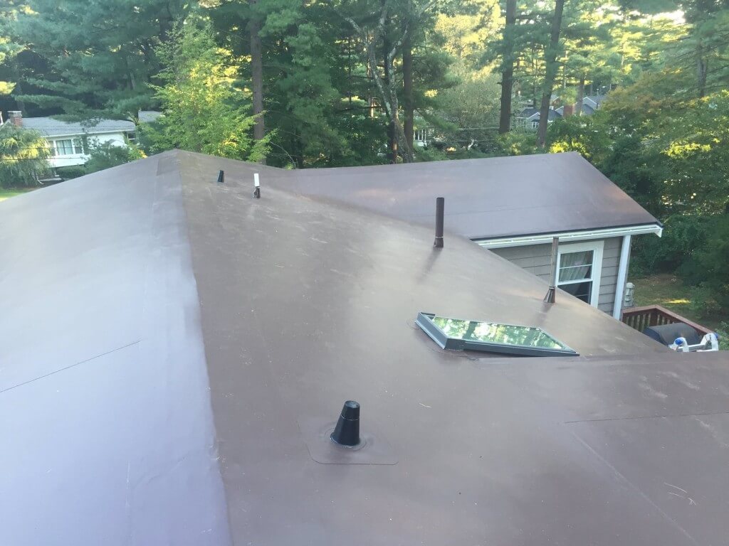 PVC Membrane Installation on Low Pitch Roof