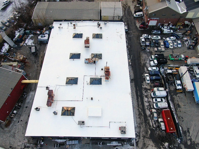 Measure the area and find out the cost to repair a roof