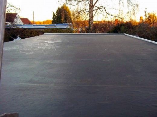 EDDM roof - low slope roofing materials