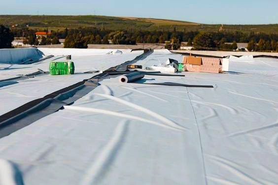 TPO roof - low slope roofing materials