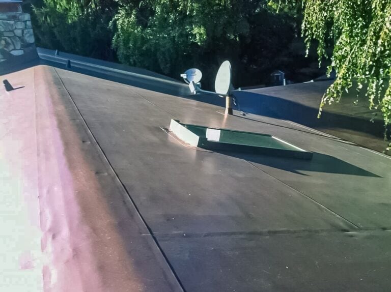 PVC Low Pitch Roof - Newton MA