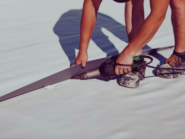 PVC roof membrane