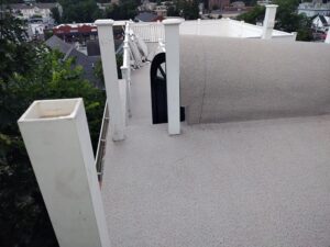 Covered deck in Somerville