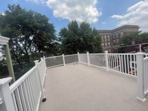 how to build a deck with a roof