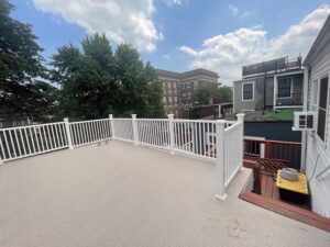 deck on roof in Somerville
