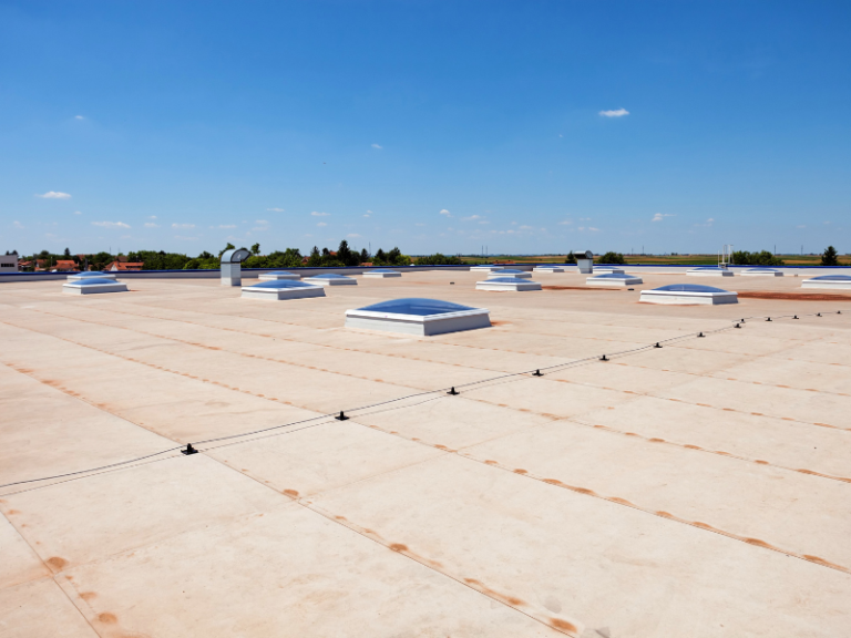PVC Flat Roof Installation