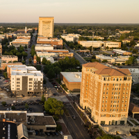 commercial roofing - hotel roof