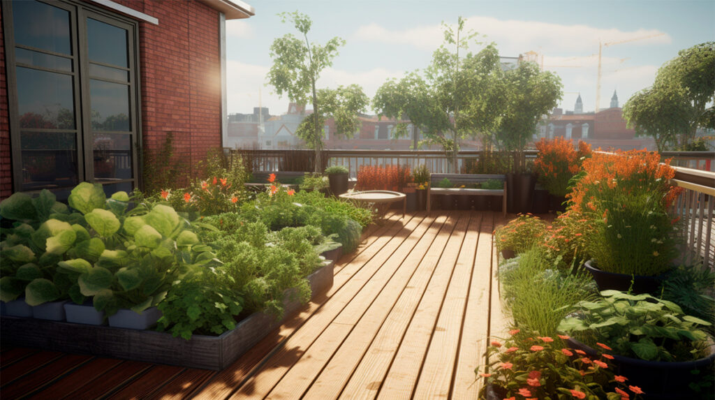 rooftop garden