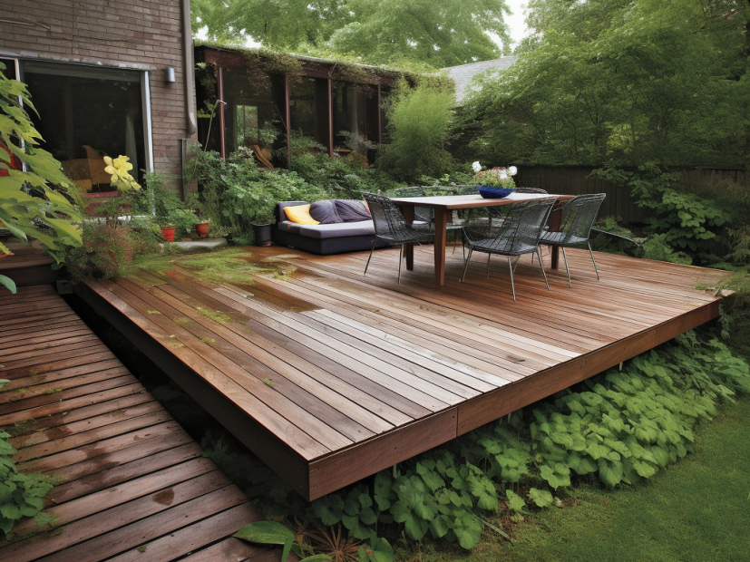 floating deck