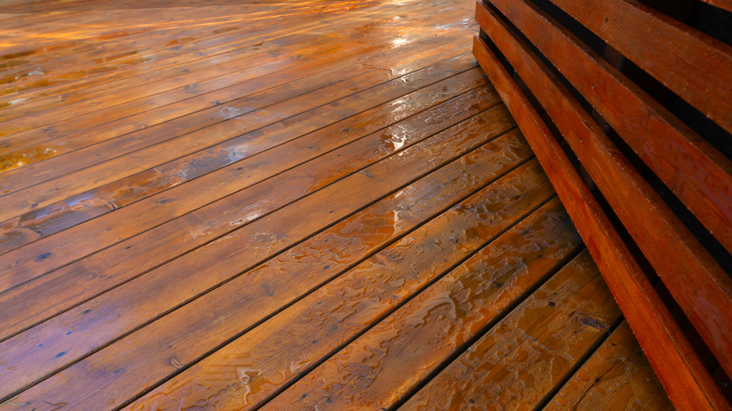 Water Accumulate on Deck