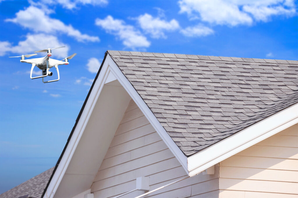 Automated Inspection - Drone Roofing