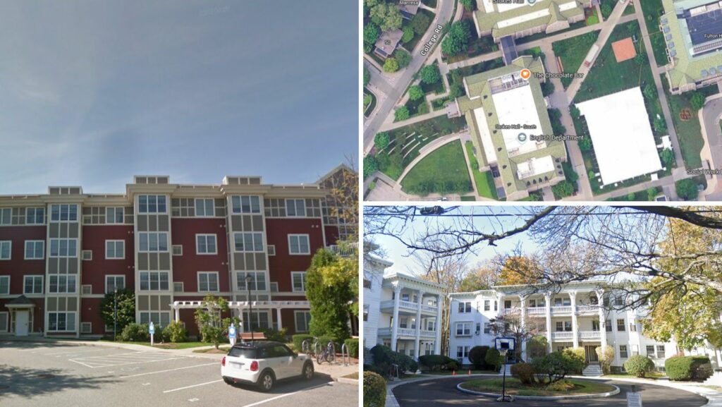 Flat roofing examples in Chestnut Hill, MA on apartments, academic facilities, and historic multi-family buildings