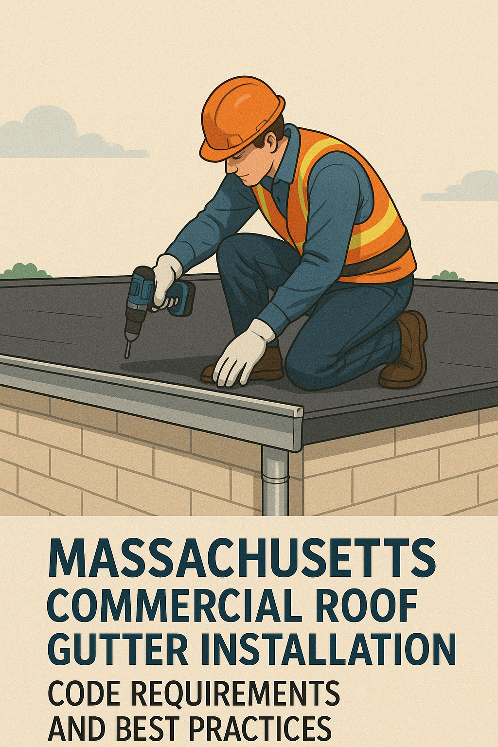 Commercial Gutters Installation in Massachusetts: Code Guidelines
