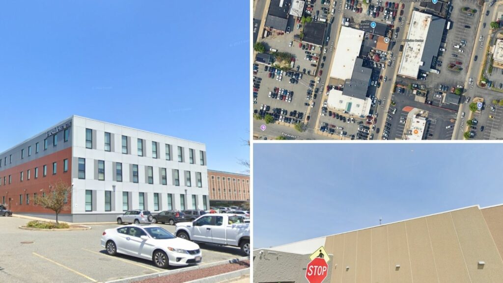 Healthcare centers, warehouses, and office buildings with flat roofing in Fall River, MA