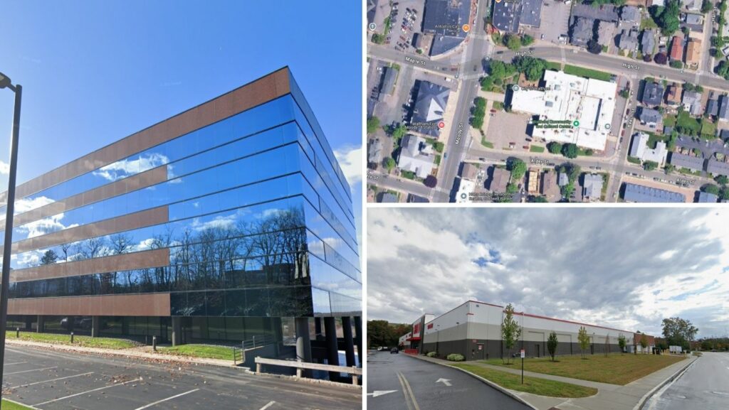 Commercial, warehouse, and institutional facilities featuring flat roofing in Waltham, MA