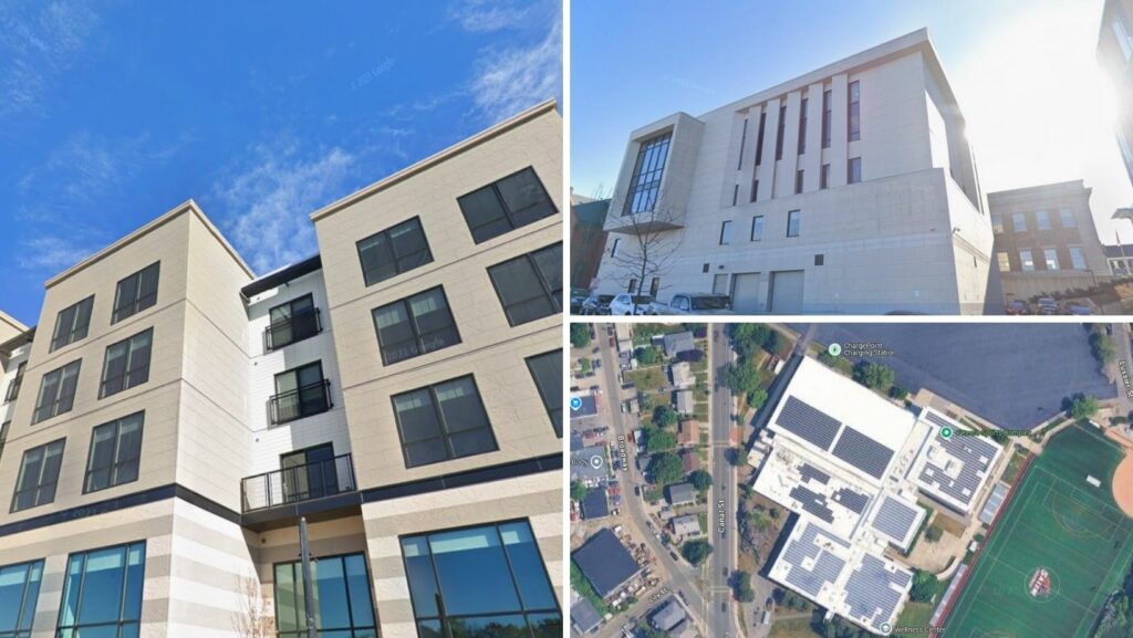 Modern residential and institutional facilities featuring flat roofing in Salem, MA