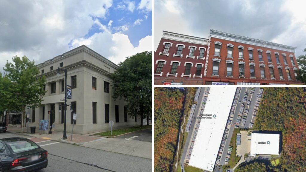 Commercial properties and industrial buildings in Westfield showcasing flat roofing solutions