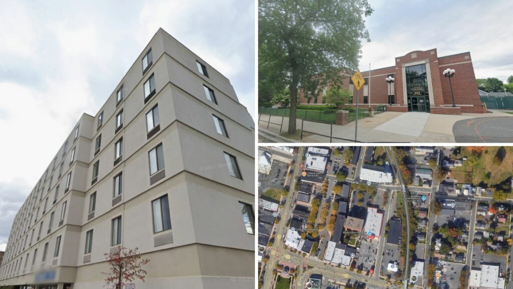 Westfield MA residential and commercial areas with durable flat roofing systems