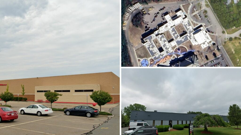 Easton MA retail stores and industrial buildings with reliable flat roofing solutions