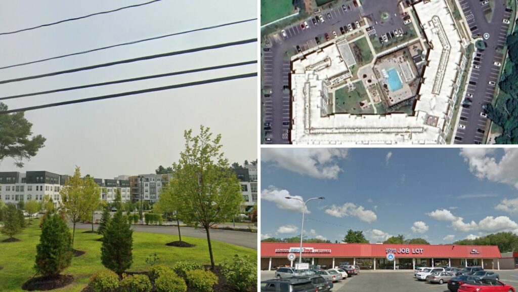 Residential and retail properties in Medway showcasing durable flat roofing systems