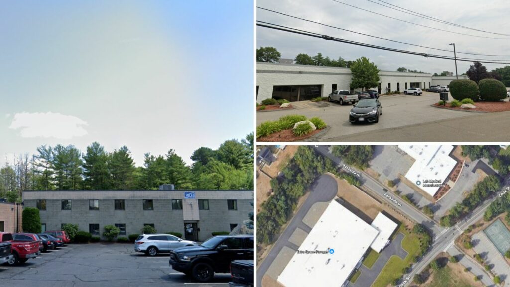 Industrial and business properties in Pinehurst MA with durable flat roofing solutions